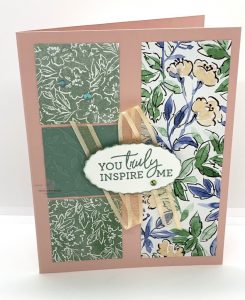 Hand-Penned DSP Floral Card