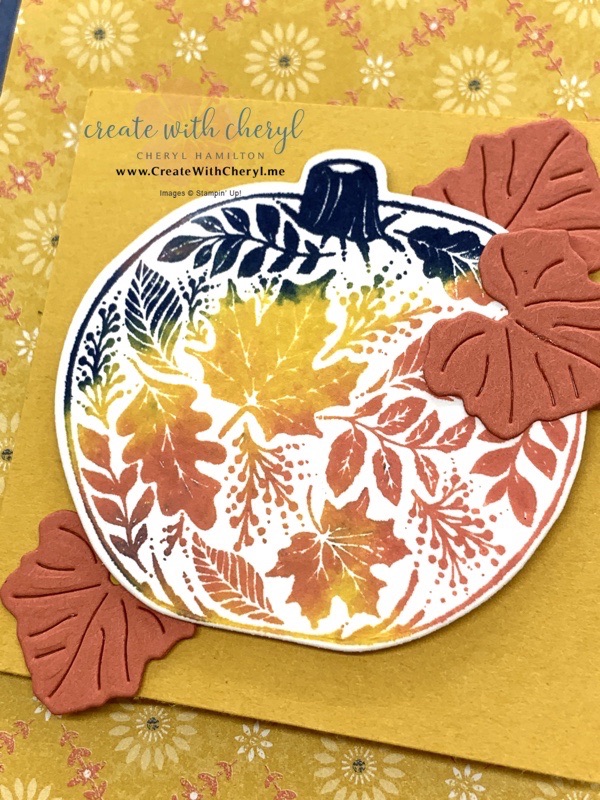 Pull Tab Card Using Pretty Pumpkins