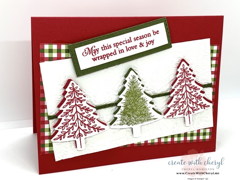 Perfectly Plaid Christmas Card