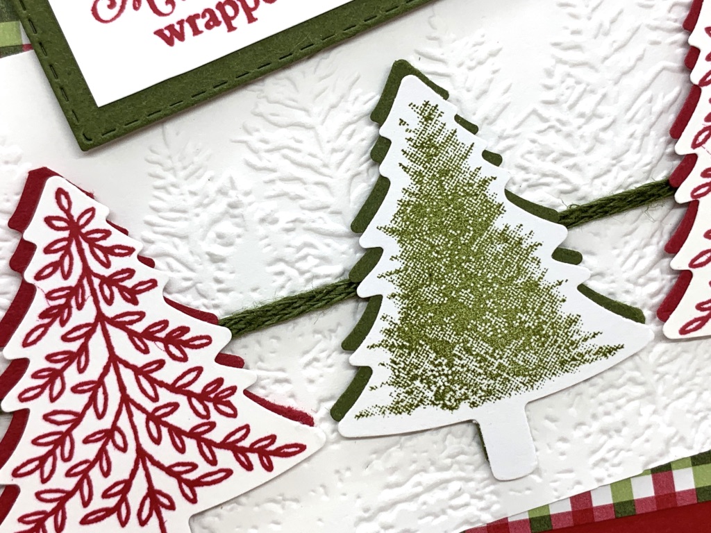 Perfectly Plaid Christmas Card