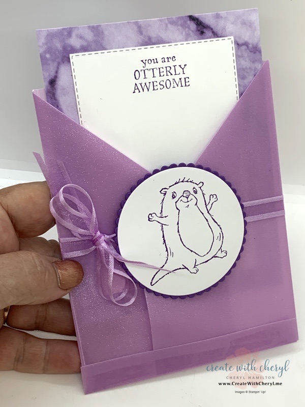 Awesome Otters Pocket Card