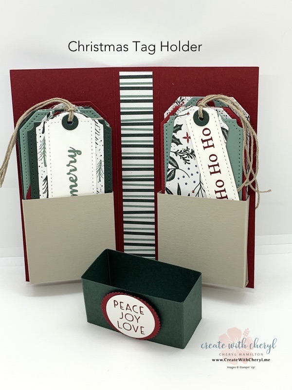 Christmas Tag Holder Cheryl Hamilton