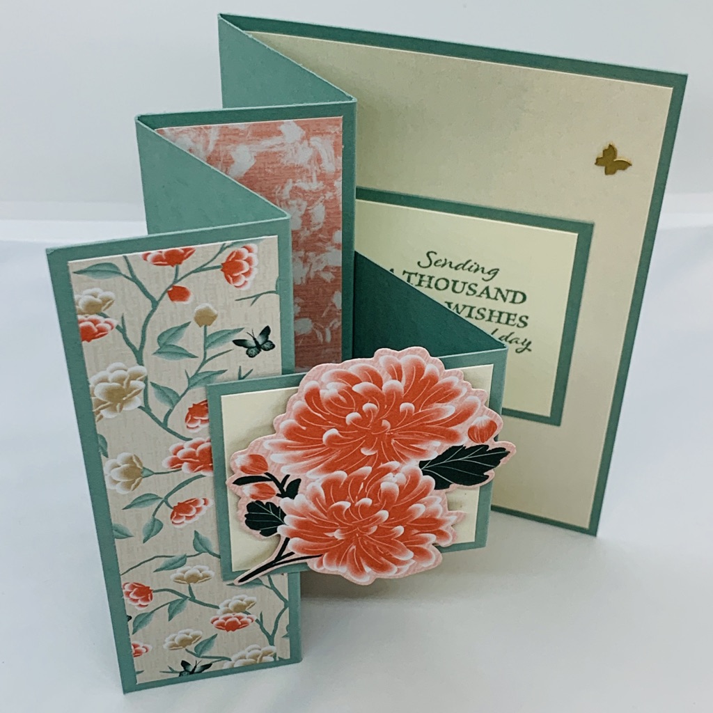 Symbols of Fortune Accordion Fold Card