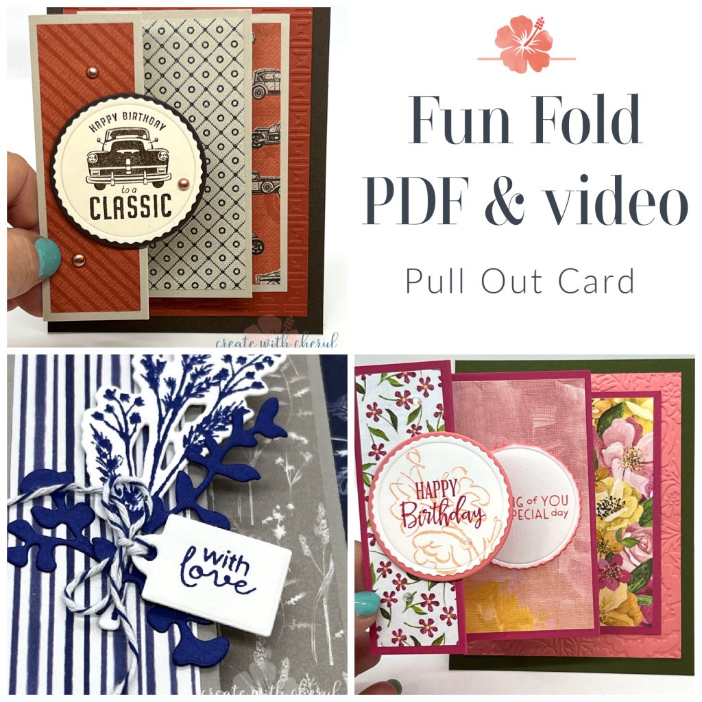 Fun Fold Class to Go! Pull Out Card