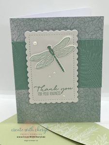Dragonfly Garden Simple Stamping