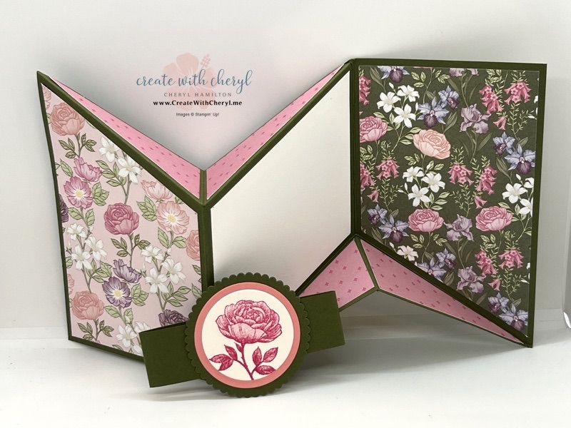 Wonderful World Fun Fold Card