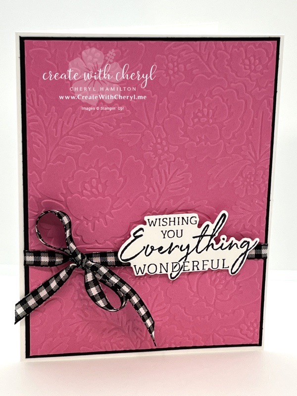 Charming Sentiments #simplestamping