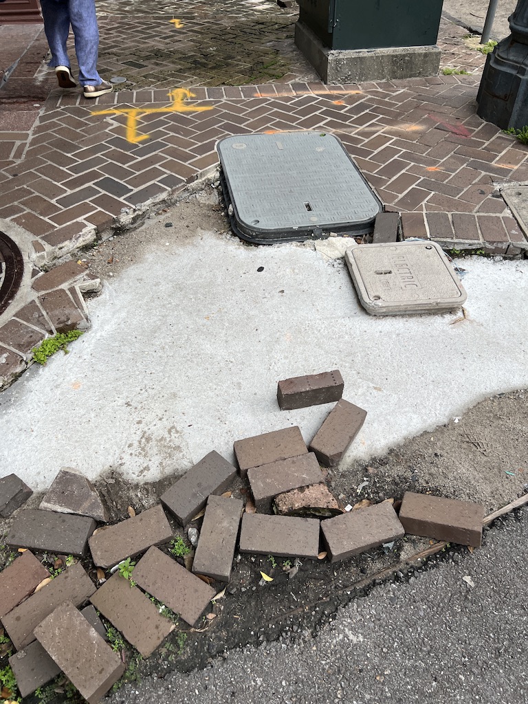 NOLA sidewalks