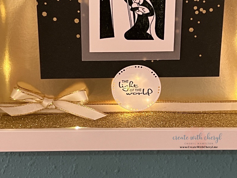 Peace to You Lighted Frame