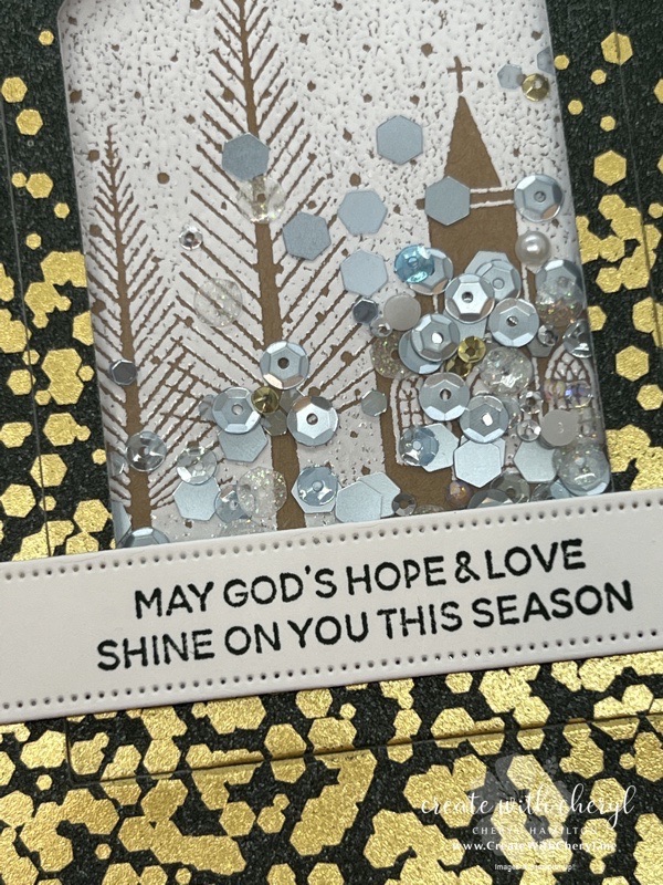 Peace to You Shaker Card