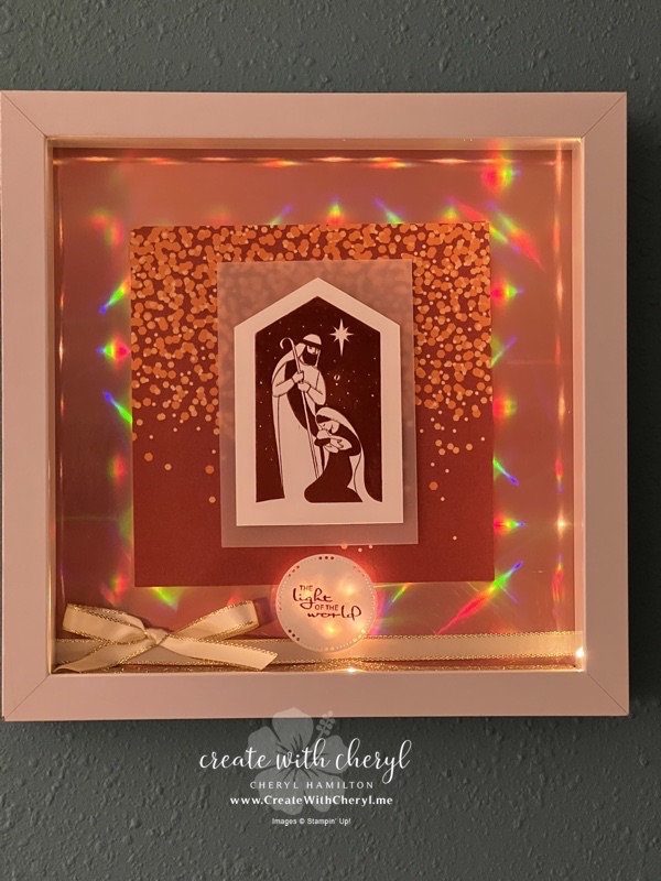 Peace to You Lighted Frame Cajun Craze