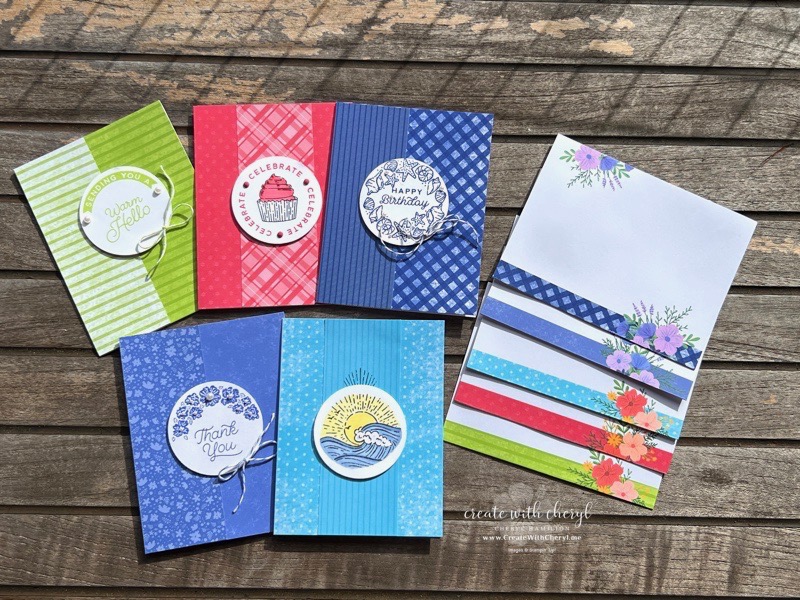 Set of 5 Cards Cheryl Hamilton